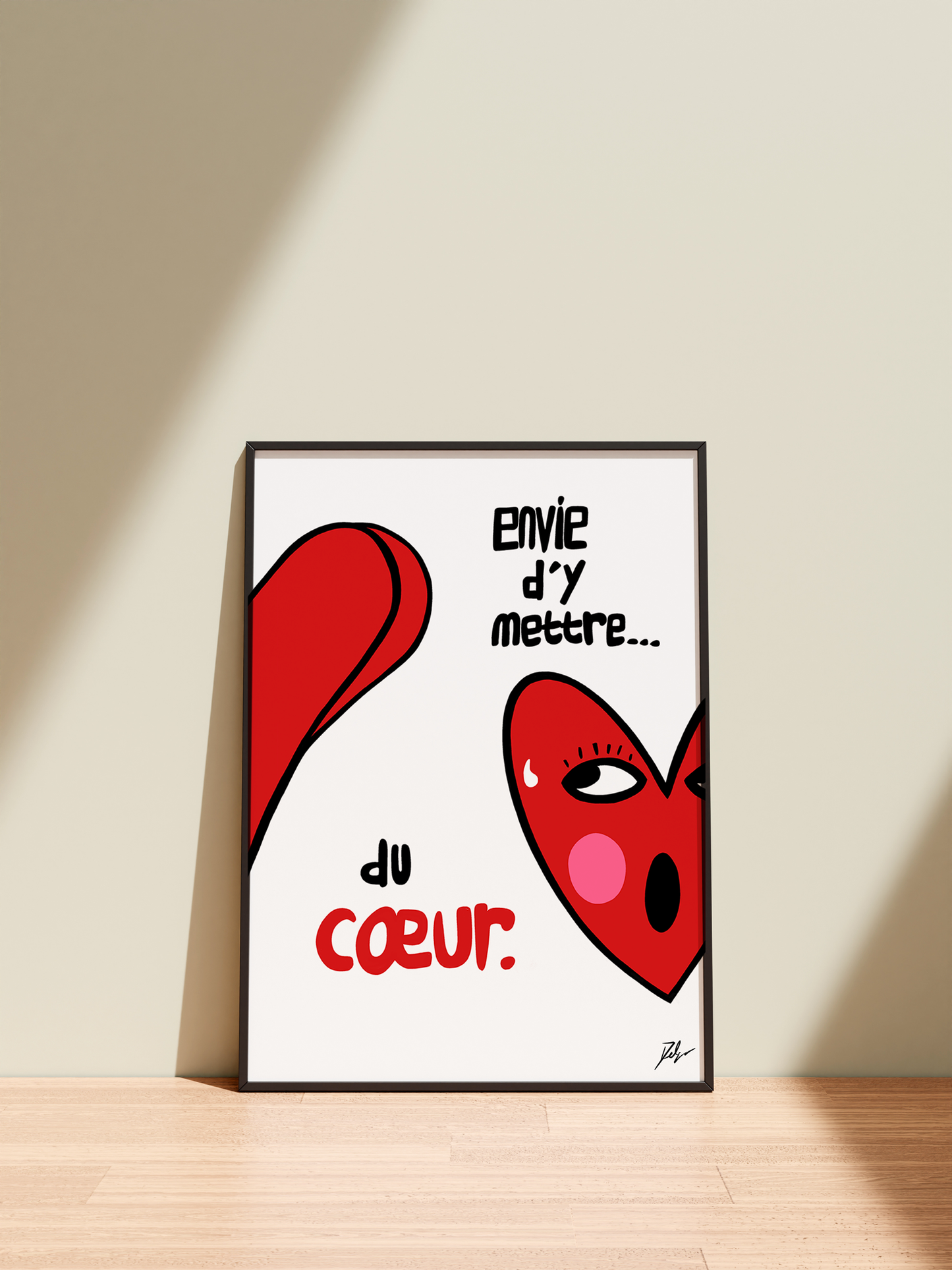 Envie d'y mettre du coeur